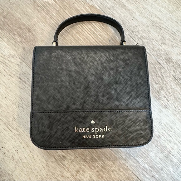 kate spade Handbags - Kate Spade Black Leather Handbag
